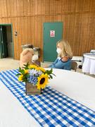 Mamabear and Ma’am Robin Golliday enjoy a chat.
