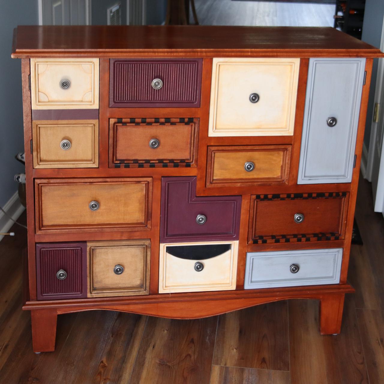Don Wait made this chest with three types of wood